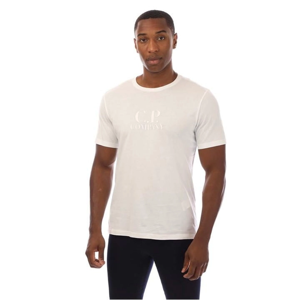 CP Company Embossed Logo T-Shirt - White